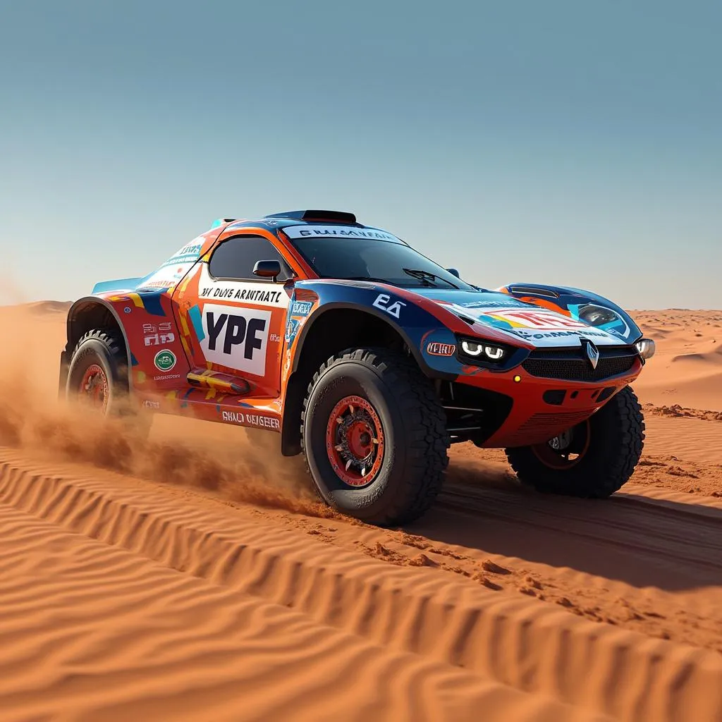 Rally Dakar patrocinado por YPF